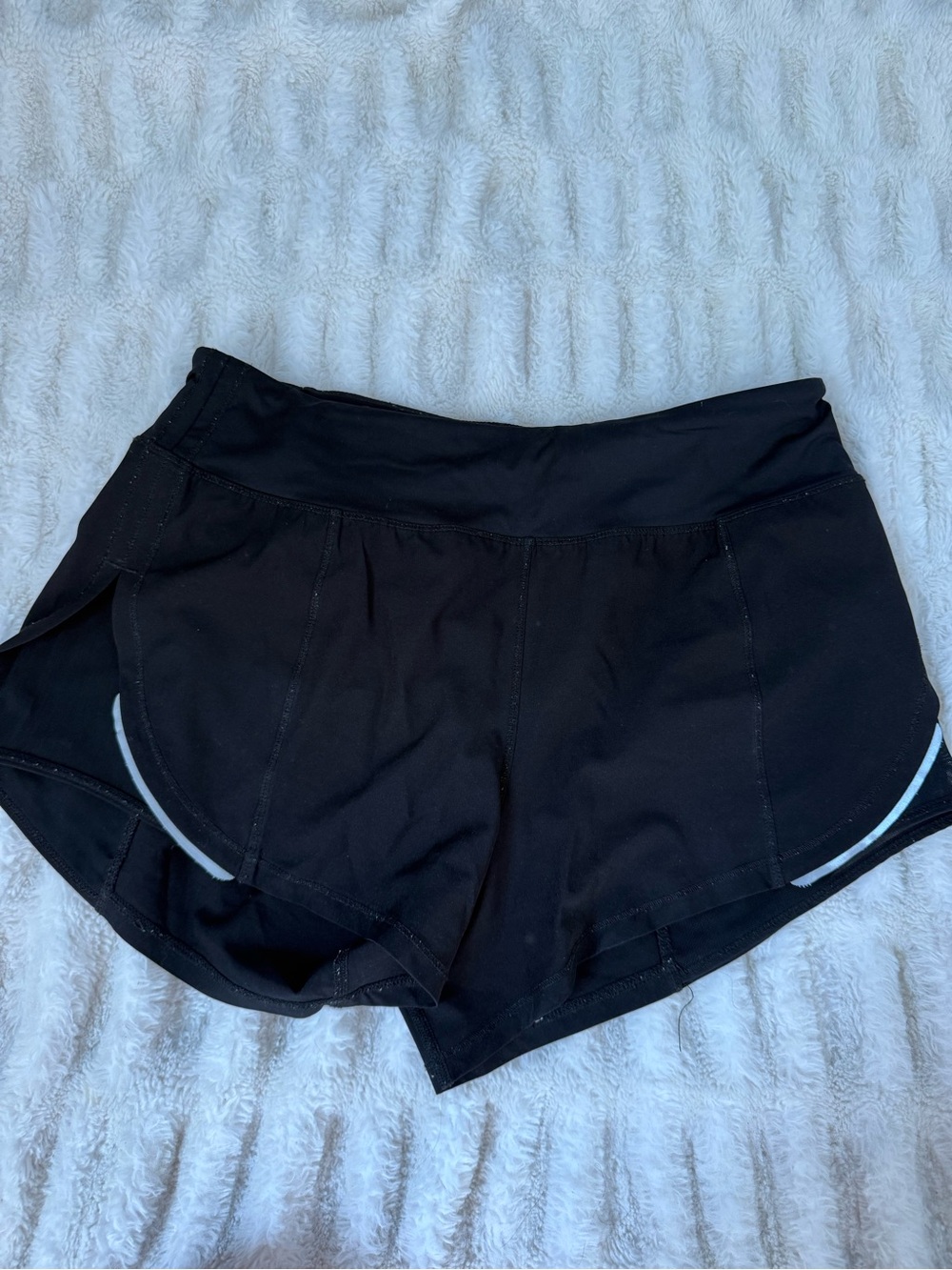 ZYIA Women’s Black Athletic Running Shorts - High-Waist Performance